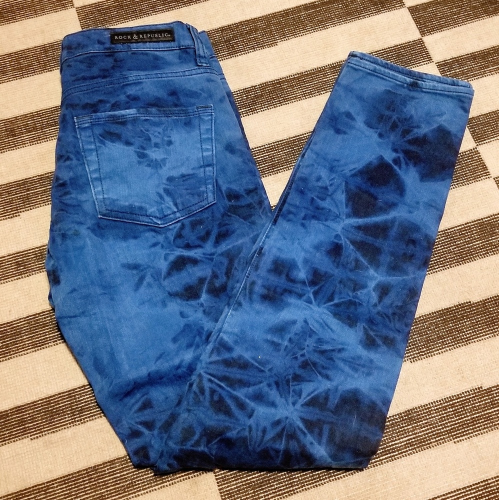Rock & Republic Tiedye Denim